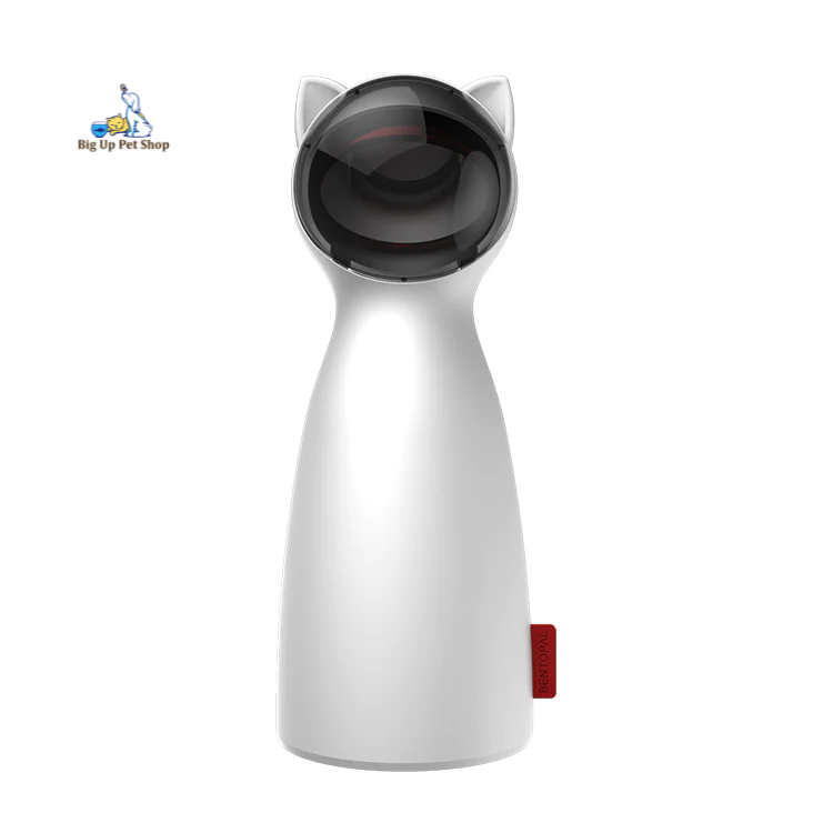 White pet product with cat ears on a white background