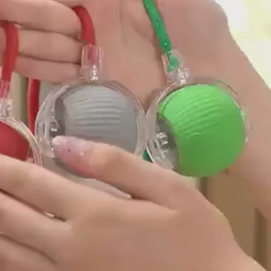 Cat and dog chase the smart self-rolling HOAIME ball that moves, avoids obstacles, and keeps pets active.